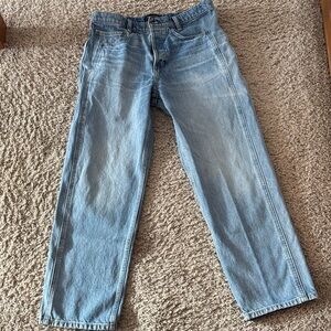 Banana republic high rise straight jeans size 30